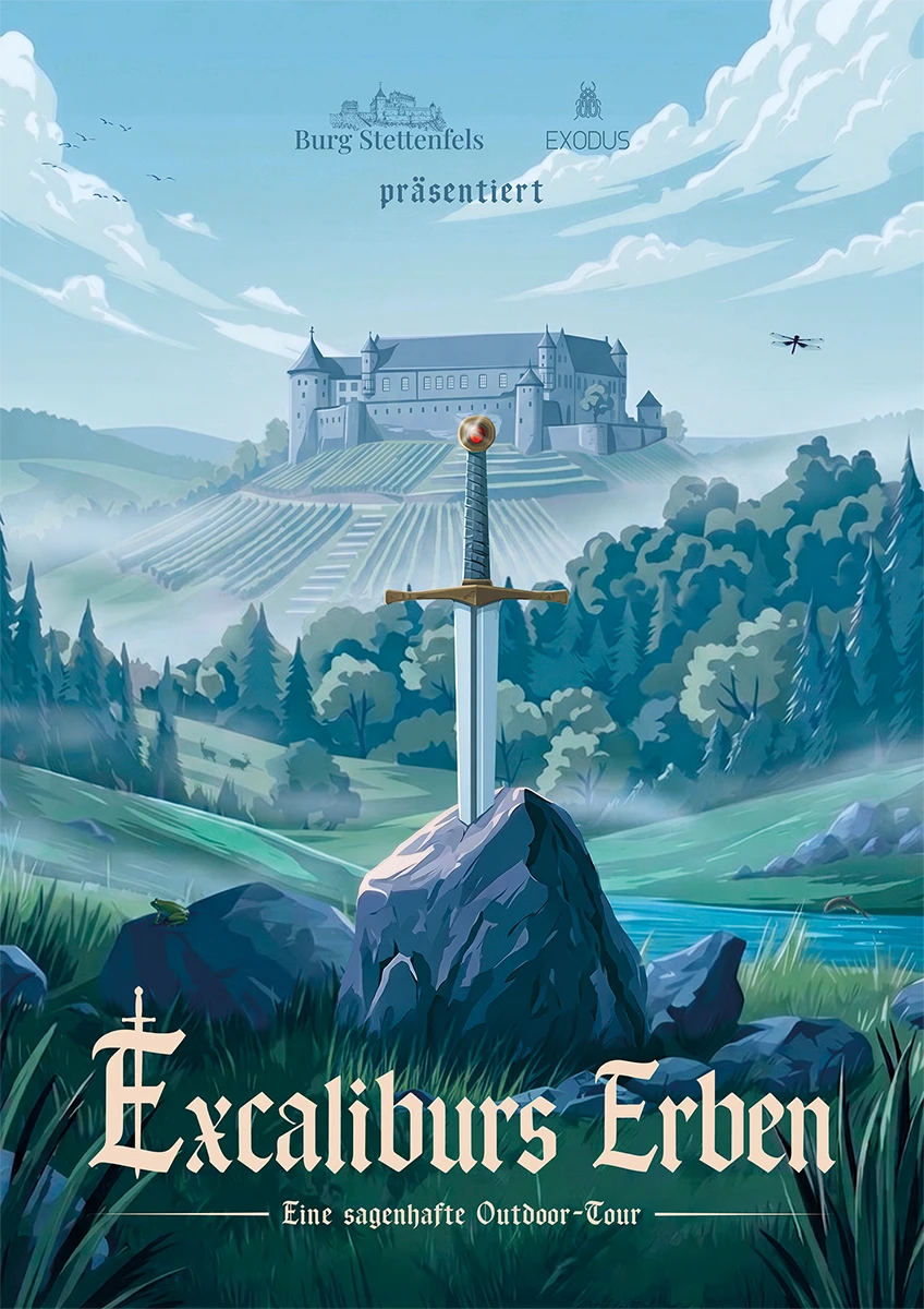Excaliburs Erben – Eine sagenhafte Outdoor-Tour auf Burg Stettenfels